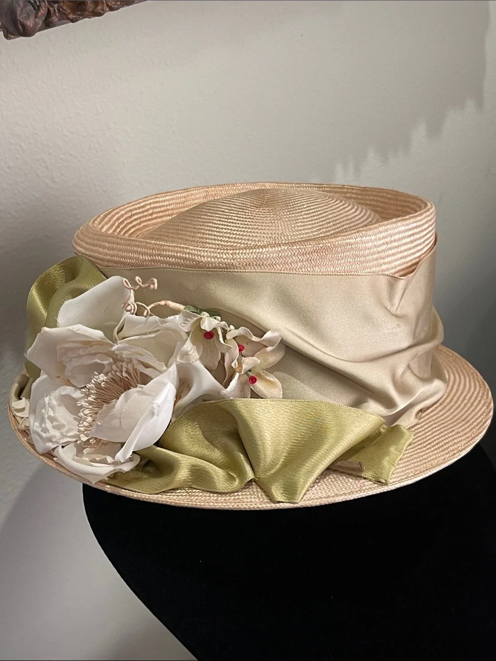 Vintage Patina Millinery for Ritz Carlton Straw Hat